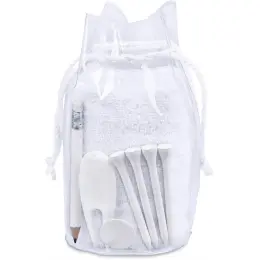Altitude Monte Rei Golf Set Solid White Pouch
